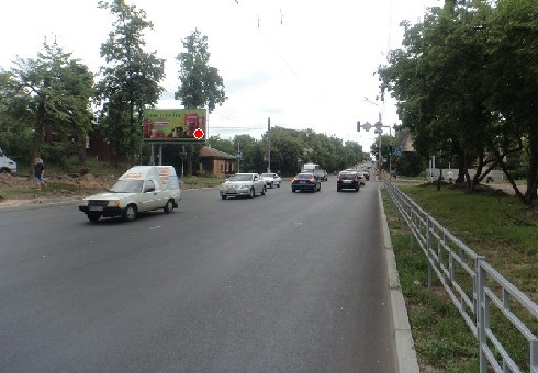 Щит 6x3,  Мира пр. - Мартина Небабы ул., от центра