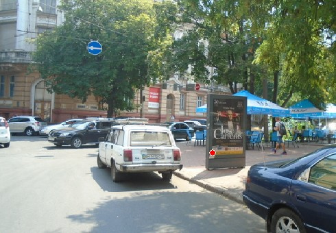 Сітілайт 1.2x1.8,  Соборная ул., 14 - Спиридоновская ул., 2