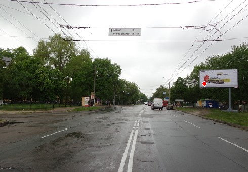 Щит 6x3,  Шевченко ул., райбольница, к центру