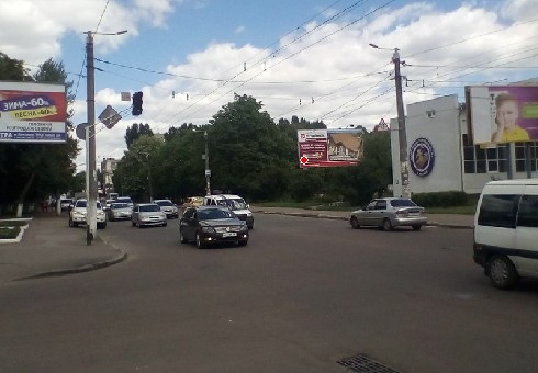 Щит 6x3,  Хлебная ул., 24 - М. Грушевского ул.