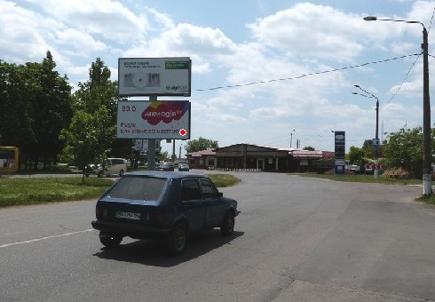 Щит 6x3,  Инглези ул. - Ицхака Рабина ул., 53 (нижний)