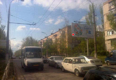 Щит 6x3,  Ивана Богуна ул. - Лавренёва ул.