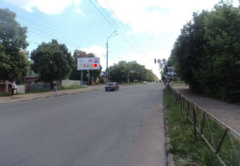 Щит 6x3,  Мира пр. - Мартина Небабы ул., к центру