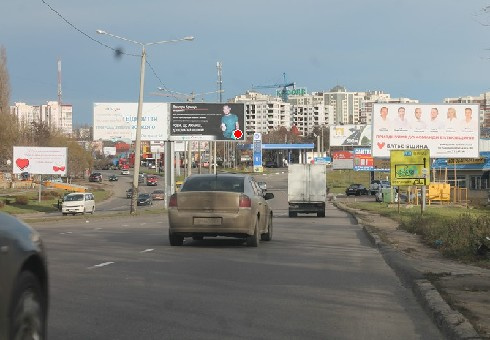 Щит 6x3,  Южная дорога - Семена Палия ул., 64