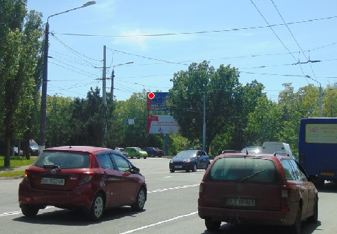 Щит 6x3,  Овидиопольская дорога - ул. Центральний аэропорт