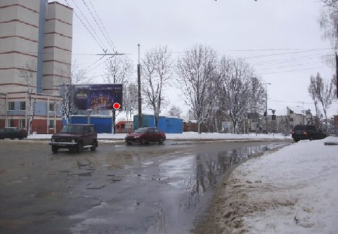 Щит 6x3,  Карпенка ул., супермаркет Берегиня