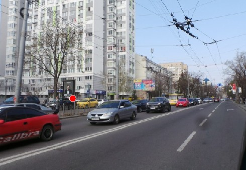 Сітілайт 1.2x1.8,  Мельникова ул., 14 (напротив)