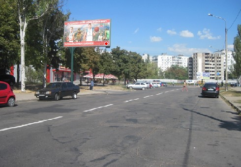 Щит 6x3,  Юбилейный пр. - Запорожского казачества ул.