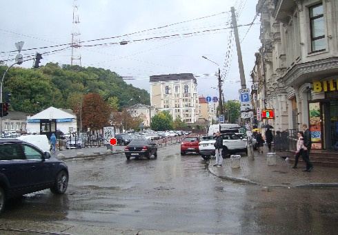 Сітілайт 1.2x1.8,  Житнеторжская ул. - Нижний Вал ул., 15